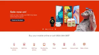 Virgin Mobile screenshot