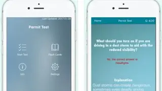 Virginia DMV Test screenshot