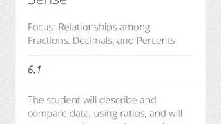 Virginia Standards of Learning screenshot
