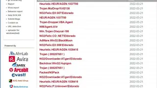 VirSCAN screenshot