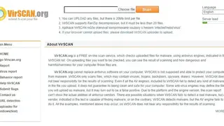 VirSCAN screenshot
