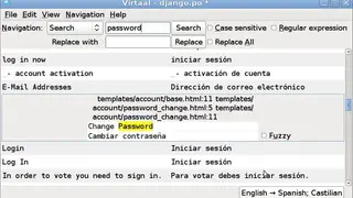 Virtaal screenshot