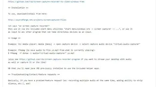 Virtual audio capture grabber device screenshot