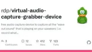 Virtual audio capture grabber device screenshot