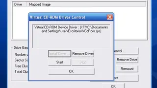 Virtual CD-ROM Control Panel screenshot