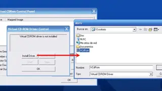 Virtual CD-ROM Control Panel screenshot