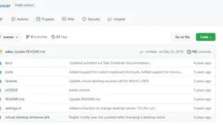 Virtual Desktop Enhancer screenshot