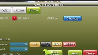 Virtual Horse Racing 3D screenshot