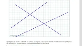 Virtual Online Graph Paper screenshot