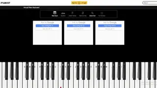Virtual Online Piano screenshot