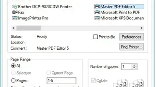 Virtual PDF Printer screenshot