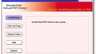 Virtual PDF Printer screenshot