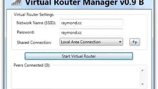 Virtual Router Manager screenshot