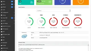 Virtualizor screenshot