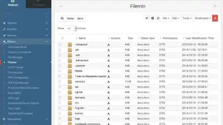 Virtualmin screenshot