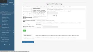 Virtualmin screenshot