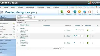 VirtueMart screenshot