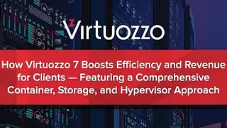 Virtuozzo screenshot