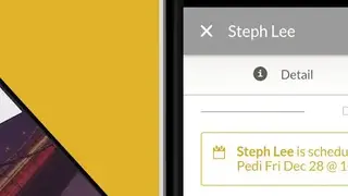 Visibook appointment scheduler & SMS text reminder screenshot