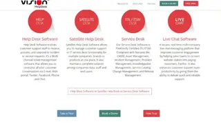 Vision Helpdesk screenshot
