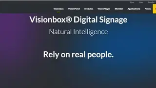 Visionbox Digital Signage screenshot