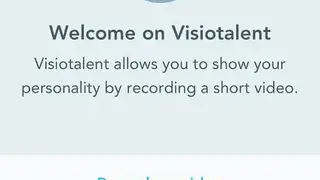 Visiotalent screenshot