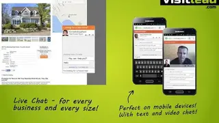 Visitlead Live Chat screenshot