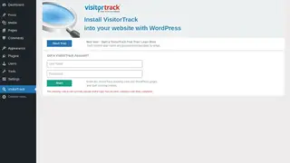 VisitorTrack screenshot