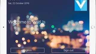 VisitUs Reception screenshot