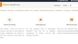 ViSolve Medical Billing Module screenshot