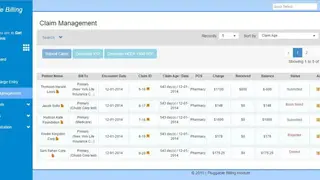 ViSolve Medical Billing Module screenshot