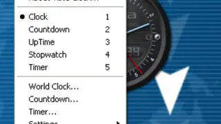 Vista Clock screenshot