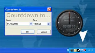 Vista Clock screenshot