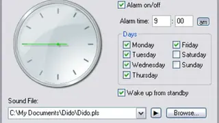 Vista Clock screenshot