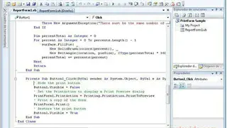 Visual Basic screenshot