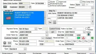 Visual EstiTrack screenshot
