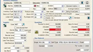 Visual EstiTrack screenshot