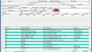 Visual Inventory Control screenshot