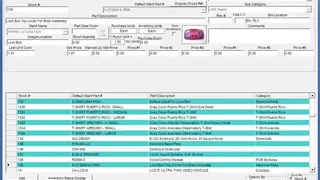 Visual Inventory Control screenshot