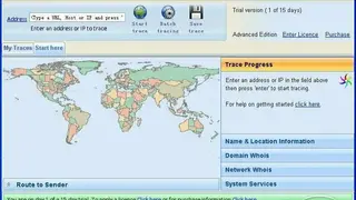 Visual IP Trace screenshot