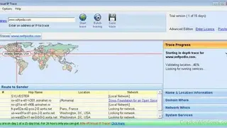 Visual IP Trace screenshot
