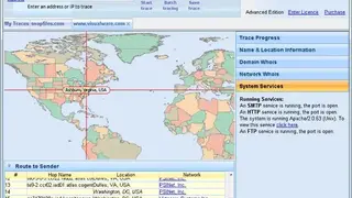 Visual IP Trace screenshot