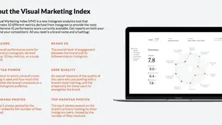 Visual Marketing Index screenshot