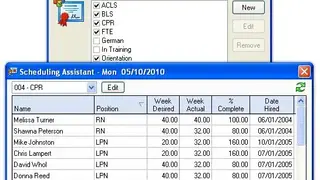 Visual Staff Scheduler Pro screenshot