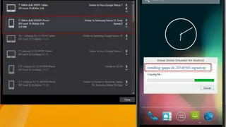 Visual Studio Emulator for Android screenshot