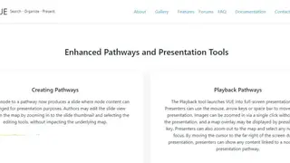 Visual Understanding Environment (VUE) screenshot