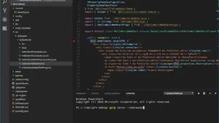 VisualCode screenshot