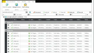 VisualCron screenshot