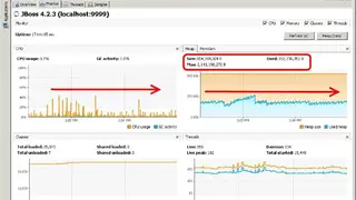 VisualVM screenshot