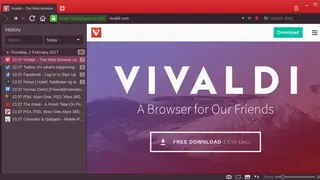 Vivaldi Browser screenshot